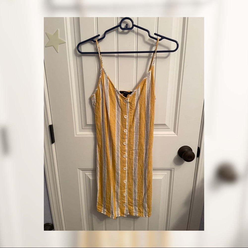 Yellow Skater Dress